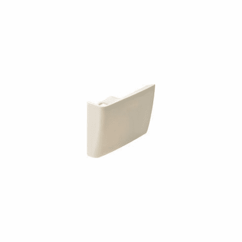 Hafele Cover Cap, Clip on, For cabinet hanger for wall unit, Visible inside the cabinet, Almond, left hand, Item# 290.02.791, 29002791, 290-02-791