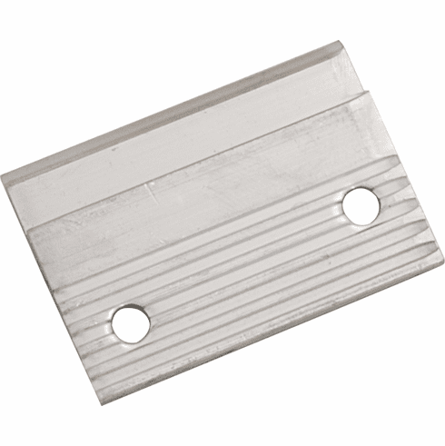 Hafele Rail, Z-Clip, Aluminum, 3/8" Lift-off, 144" width, with holes 8" on center, Item# 290.11.055, 29011055, 290-11-055