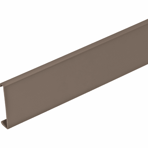 Hafele Wall Rail Cover Strip, for Wall Rail, 290.11.901/907, Gray, 93" length, Item# 290.12.590, 29012590, 290-12-590