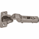 Hafele Clip-On Hinge, Opening Angle 110, Half Overlay, Soft-Close, Item# 315.00.704, 31500704, 315-00-704