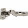 Hafele Clip-On Hinge, Opening Angle 110°, Half Overlay, Self-Close, Item# 315.03.511, 31503511, 315-03-511