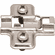 Hafele Mounting Plate, Flanged, for Clip-On Hinges, Height adjustment 2 mm via slot, Height: 0, Item# 315.98.530, 31598530, 315-98-530