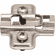 Hafele Mounting Plate, Flanged, for Clip-On Hinges, Height adjustment 2 mm via slot, Height: 2, Item# 315.98.532, 31598532, 315-98-532