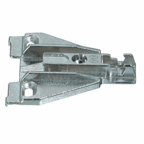 Hafele Mounting Plate, Face Frame, for Grass Click On System Hinges, Height 4 mm, Item# 322.97.704, 32297704, 322-97-704