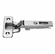 Hafele Concealed Hinge, Salice 120°, full overlay mounting, For wooden doors, for standard applications with convenient opening angle, Self close, dowel mounting, model C2R9A99, Item# 329.03.558, 32903558, 329-03-558
