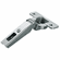 Hafele Concealed Hinge, Salice 200 Series, 120° Opening Angle, Self Close, 1/2" Overlay, Rapido mounting, model C2J9D99, Item# 329.03.581, 32903581, 329-03-581