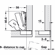 Hafele Concealed Hinge, Salice PUSH, 155/165 Opening Angle, Self-Opening, Full Overlay, For tip-on opening, for cabinets with internal drawer boxes or pull-out shelves, Screw mounting, model C2PSA99, Item# 329.07.800, 32907800, 329-07-800