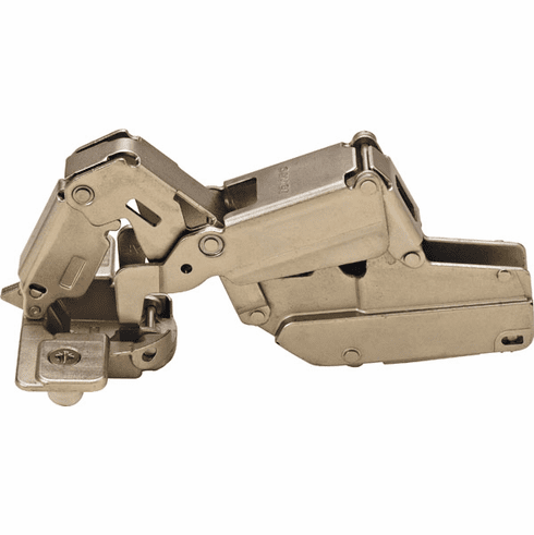 Hafele Concealed Hinge, Salice PUSH, 155/165 Opening Angle, Self-Opening, Inset Overlay, For tip-on opening, for cabinets with internal drawer boxes or pull-out shelves, Dowel mounting, model C2RSP99, Item# 329.07.813, 32907813, 329-07-813