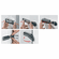 Hafele Cover Cap Set, for Lapis 110° Concealed Hinge, Plastic, white, matt, cabinet side, Item# 329.08.780, 32908780, 329-08-780