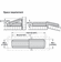 Hafele Cover Cap Set, for Lapis 110° Concealed Hinge, Plastic, white, matt, cabinet side, Item# 329.08.780, 32908780, 329-08-780