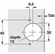 Hafele Concealed Hinge, Salice 700 Series, 110° Opening Angle, Silentia+, Inset, C7P6PE9, Screw-on, nickel-plated, Item# 329.15.404, 32915404, 329-15-404