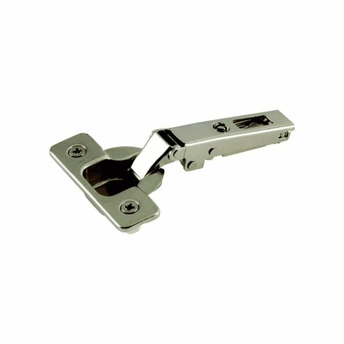 Hafele Concealed Hinge, Salice 200 Series, 110° Opening Angle, Full Overlay, Nickel plated, For wooden doors up to 26 mm, Free swinging, press fit, model C2R4A99, Item# 329.16.555, 32916555, 329-16-555