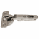Hafele Concealed Hinge, Salice 700 Series, 110° Opening Angle, Silentia+, Full Overlay, C7R6AE9, Dowel, nickel-plated, Item# 329.17.117, 32917117, 329-17-117