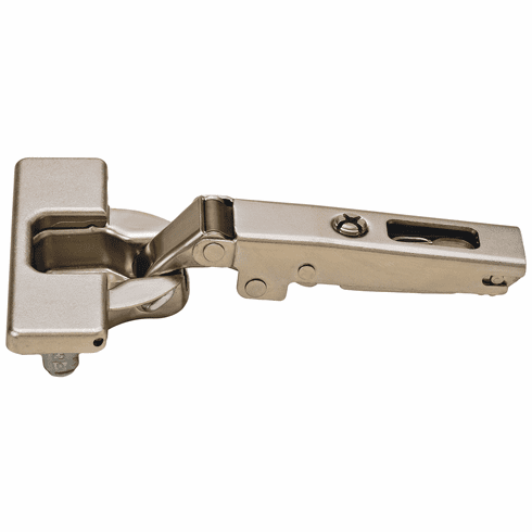 Hafele Concealed Hinge, Salice 200 Series, 110 Opening Angle, Full Overlay, Nickel plated, For wooden doors up to 26 mm, Self-close, logica mounting, model C2J6A99, Item# 329.17.350, 32917350, 329-17-350