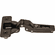Hafele Concealed Hinge, Salice 200 Series/700 Series, 110° Opening Angle, Half Overlay, Titanium Finish, Screw mount, model C2P6G66, Item# 329.17.517, 32917517, 329-17-517