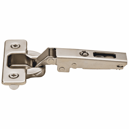 Hafele Concealed Hinge, Salice 200 Series, 110 Opening Angle, Full Overlay, Nickel plated, For wooden doors up to 26 mm, Self Close, dowel mounting, Model C2R6A99, Item# 329.17.552, 32917552, 329-17-552