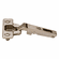 Hafele Concealed Hinge, Salice 200 Series, 110 Opening Angle, Full Overlay, Nickel plated, For wooden doors up to 26 mm, Self-close, rapido mounting, model C274A99, Item# 329.17.580, 32917580, 329-17-580