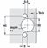 Hafele Concealed Hinge, Salice 200 Series/700 Series, 110° Opening Angle, 1/2" Overlay, for wooden doors, Self Close, Rapido Mounting, Model C276D99, Item# 329.17.583, 32917583, 329-17-583