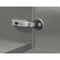 Hafele Glass Door Concealed Hinge, Salice, 94° Opening Angle, Self Closing, Half Overlay, For screwing into 26 mm cup drilling, model C2C7G39, Item# 329.21.511, 32921511, 329-21-511