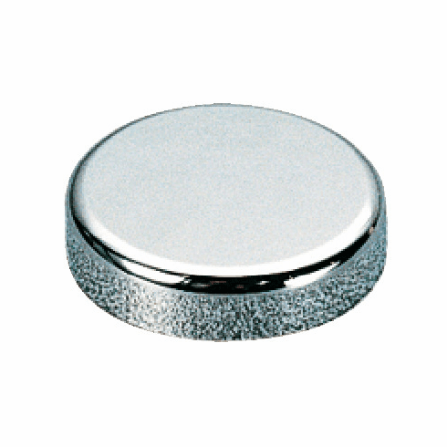 Hafele Trim Cap, Salice, Round, for 94 Glass Door Hinges, round, Polished chrome, Item# 329.22.210, 32922210, 329-22-210