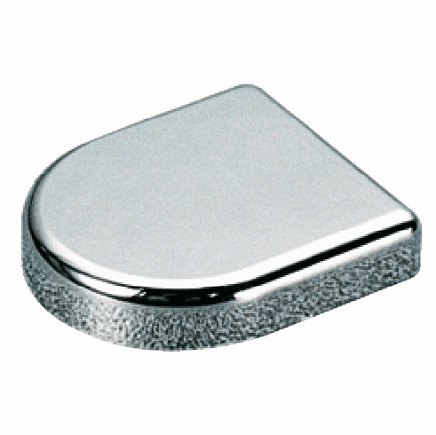 Hafele Trim Cap, Salice, Round, for 94 Glass Door Hinges, round, polished chrome, Item# 329.22.220, 32922220, 329-22-220