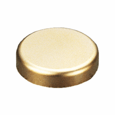 Hafele Trim Cap, Salice, Round, for 94 Glass Door Hinges, round, Matt gold, Item# 329.22.810, 32922810, 329-22-810