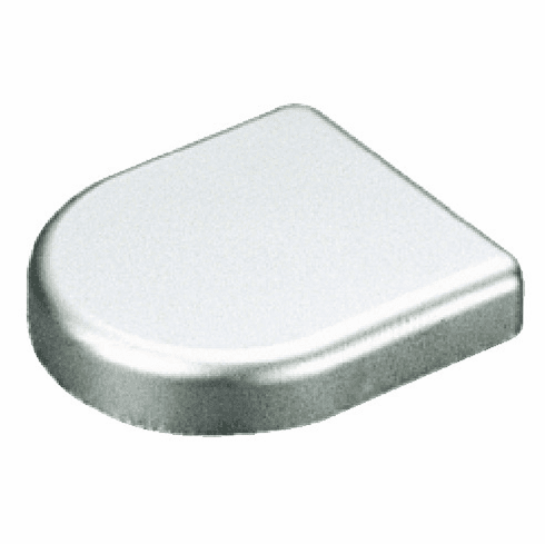 Hafele Trim Cap, Salice, Round, for 94° Glass Door Hinges, round, silver, Item# 329.22.920, 32922920, 329-22-920