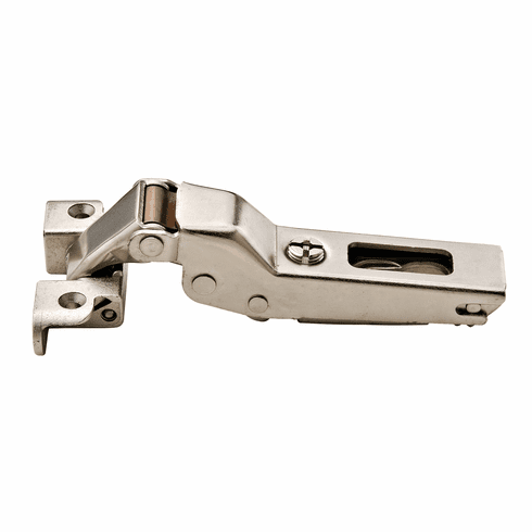 Hafele Aluminum Frame Door Hinge, Salice, 105° Opening Angle, Self Closing, Half Overlay, for Quick Door™ Aluminum Frame Doors, model C2Z6G99, Item# 329.23.630, 32923630, 329-23-630