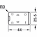 Hafele Concealed hinge, Duomatic 110°, full overlay mounting, for glass and mirror doors, No glass drilling required, With automatic closing spring, Item# 329.26.622, 32926622, 329-26-622