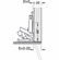 Hafele Concealed hinge, Duomatic 110°, full overlay mounting, for glass and mirror doors, No glass drilling required, With automatic closing spring, Item# 329.26.622, 32926622, 329-26-622