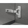 Hafele Concealed Hinge, Salice 200 Series, 94, Inset Mounting, cup fixing: For screw fixing, Free swinging, press fit, model C2RAP99, Item# 329.31.013, 32931013, 329-31-013
