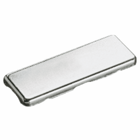 Hafele Cover Cap for Hinge Arm, for Salice concealed hinges, Steel, nickel plated, Model S2BX83H9, without logo, Item# 329.32.500, 32932500, 329-32-500