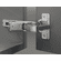 Hafele Concealed Hinge, Salice with Zero Protrusion, 155° Opening Angle, Half Overlay, C2RKG99, Dowel, Self-Close, Item# 329.60.512, 32960512, 329-60-512