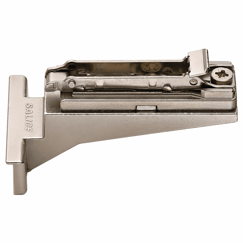 Hafele Clip Face Frame Mounting Plate, Salice, 12 mm for Inset, Titanium, BAL3R56, Item# 329.67.031, 32967031, 329-67-031