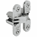 Hafele Concealed Hinge, Soss, Invisible Hinge, 180 Opening Angle, Wood Thickness 19-25mm, SOSS #203, Satin Brass, Item# 341.07.527, 34107527, 341-07-527
