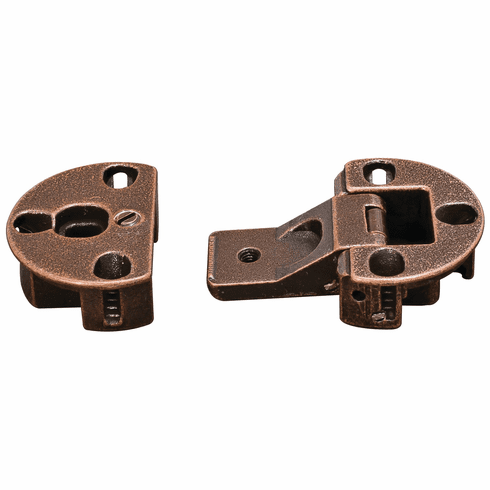 Hafele Flap Hinge, 3-Way Adjustable and Detachable, A-Series, Bronzed, Item# 342.66.150, 34266150, 342-66-150