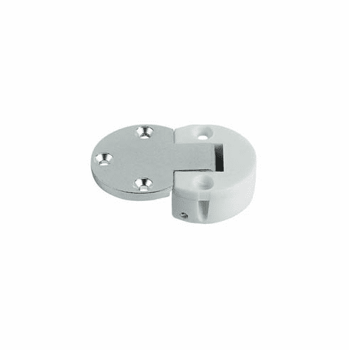 Hafele Flap Hinge, Plano Medial, For screw fixing, Chrome plated white, Item# 342.75.226, 34275226, 342-75-226