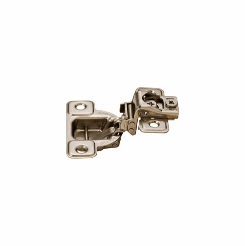 Hafele Concealed Hinge, Salice Face Frame 3 Cam, 106 Opening Angle, Self Close, 1 1/4" Overlay, model CSP3A99NR Screw-on, Item# 343.62.506, 34362506, 343-62-506