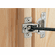 Hafele Concealed Hinge, Salice Face Frame 3 Cam, 106 Opening Angle, Self Close, 1 5/16" Overlay, Salice CSP3B99NR Screw-on, Item# 343.62.508, 34362508, 343-62-508