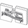 Hafele Opening Angle Restraint, Less than 120, for Aximat 300, Plastic, Item# 344.00.991, 34400991, 344-00-991