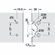 Hafele Glass Door Hinge, Aximat, 230 Opening Angle, Glass to Wood, 3 mm Overlay, For glass/wood constructions, nickel plated, opening angle: 230, Item# 344.89.740, 34489740, 344-89-740