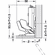 Hafele Concealed Hinge, Grass, Tiomos M0 125, for Thin Doors, For laminate (HPL) doors, with soft closing mechanism, Item# 348.23.801, 34823801, 348-23-801