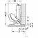 Hafele Concealed Hinge, Grass, Tiomos M0 125, for Thin Doors, For laminate (HPL) doors, with soft closing mechanism, Item# 348.23.801, 34823801, 348-23-801