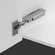 Hafele Concealed hinge, Tiomos 120, overlay, for 45 corner applications, Item# 348.35.809, 34835809, 348-35-809