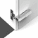Hafele Concealed Blind Corner Hinge, Grass TIOMOS, 110 Opening Angle, Inset Mounting, for blind corner applications (inset), Self close, press-fit, model F045138484223, Item# 348.37.610, 34837610, 348-37-610