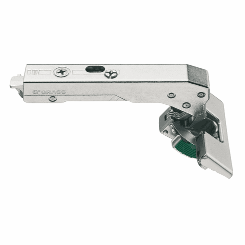 Hafele Concealed Blind Corner Hinge, Grass TIOMOS, 110° Opening Angle, Inset Mounting, for blind corner applications (inset), Soft close, impresso, model F017139427223, Item# 348.37.730, 34837730, 348-37-730