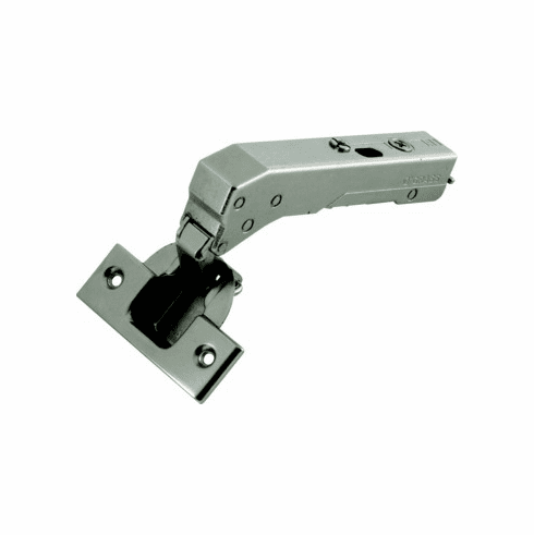 Hafele Concealed Blind Corner Hinge, Grass TIOMOS, 110° Opening Angle, Inset Mounting, for blind corner applications (inset), Soft close, press-fit, model F028138546223, Item# 348.37.810, 34837810, 348-37-810
