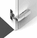 Hafele Concealed Blind Corner Hinge, Grass TIOMOS, 110° Opening Angle, Inset Mounting, for blind corner applications (inset), Soft close, press-fit, model F028138546223, Item# 348.37.810, 34837810, 348-37-810