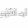 Hafele Concealed Blind Corner Hinge, Grass TIOMOS, 110° Opening Angle, Inset Mounting, for blind corner applications (inset), Soft close, press-fit, model F028138546223, Item# 348.37.810, 34837810, 348-37-810