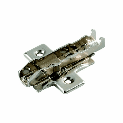 Hafele Wing Baseplate, Grass TIOMOS 4-Point Fixing with Wood Screws, Height adjustment via worm gear, Height 2 mm, model F058139747228, Item# 348.38.512, 34838512, 348-38-512